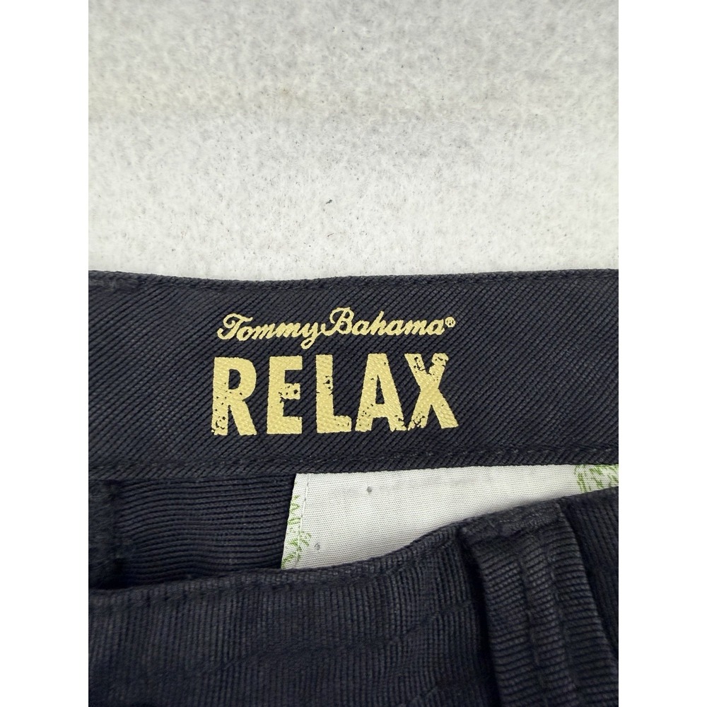Tommy Bahama Cargo Shorts Mens 38 Navy Relax Tencel Cotton Casual - Picture 3 of 7